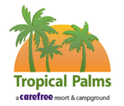 Tropical Palms Resort hotel logo