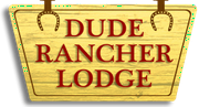 Dude Rancher Lodge hotel logo