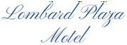 Lombard Plaza Motel hotel logo