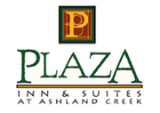 Plaza Inn & Suites at Ashland Creek hotel logo