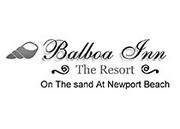 Balboa Inn, On the Beach hotel logo