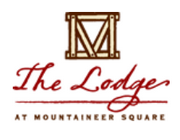 Lodge at Mountaineer Square hotel logo