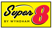 Super 8 by Wyndham Groesbeck hotel logo