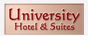 University Hotel And Suites hotel logo