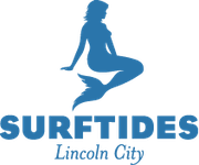 Surftides Lincoln City hotel logo