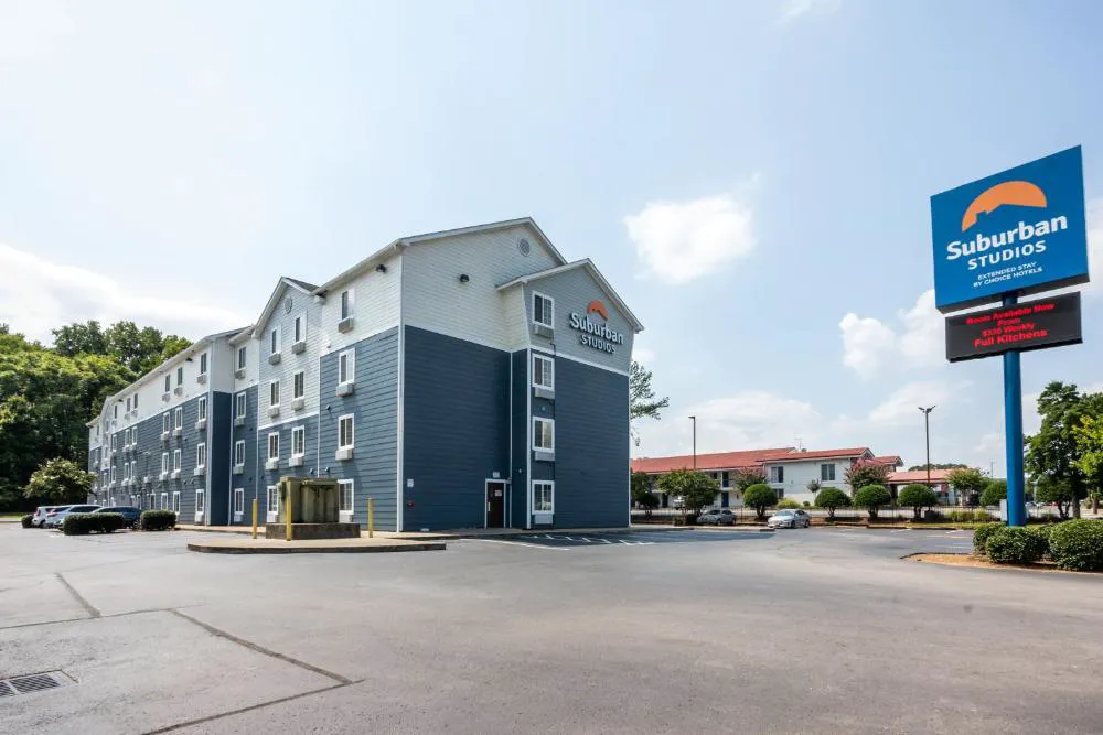 Suburban Studios Huntsville University Area hotel hero