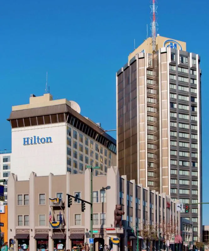 Hilton Anchorage hotel hero