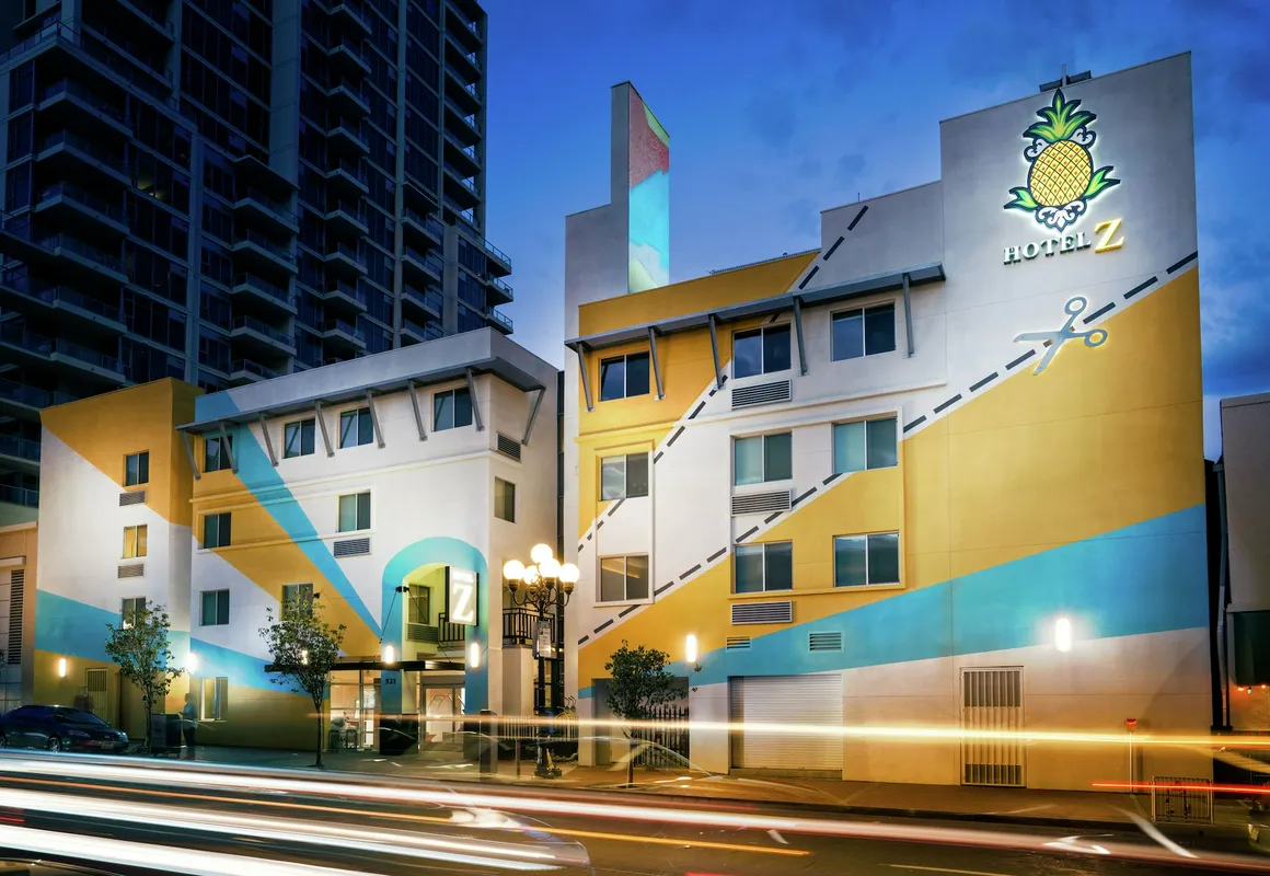 Staypineapple, Hotel Z, Gaslamp San Diego hotel hero