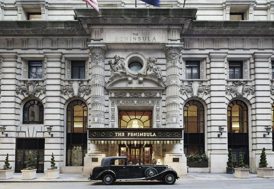 The Peninsula New York hotel hero