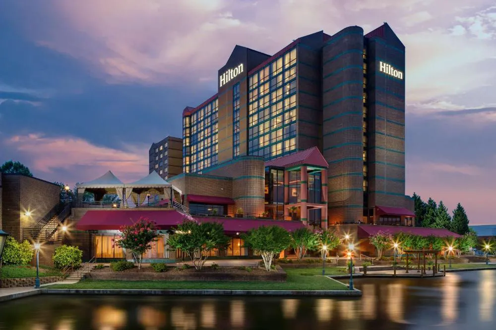 Hilton Charlotte University Place hotel hero