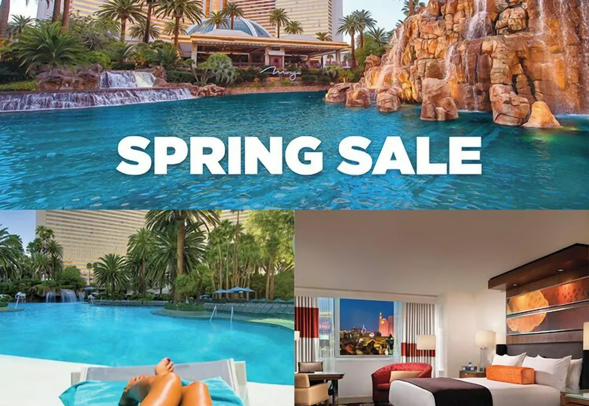 The Mirage hotel hero