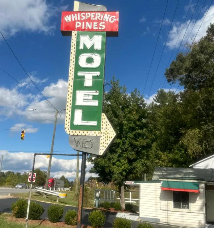 Whispering Pines Motel hotel hero