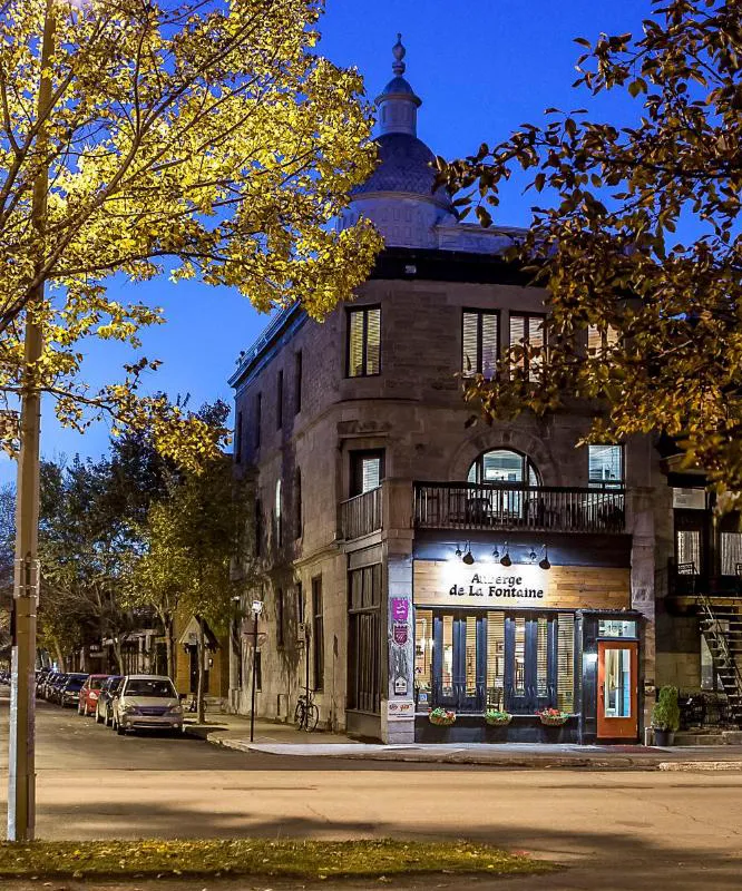 Auberge de La Fontaine hotel hero
