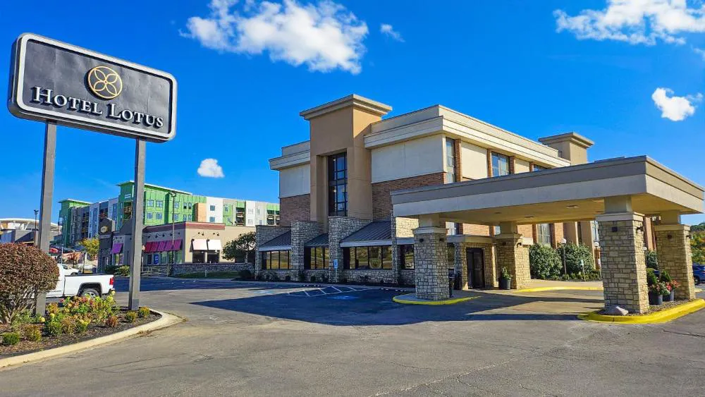 Hotel Lotus Kansas City Merriam hotel hero