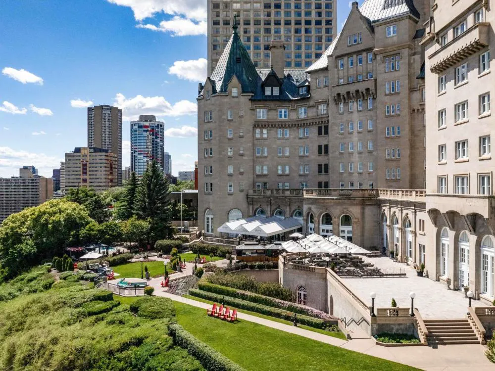 Fairmont Hotel Macdonald hotel hero