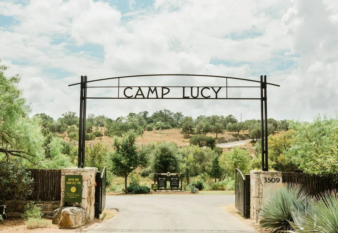 Camp Lucy hotel hero