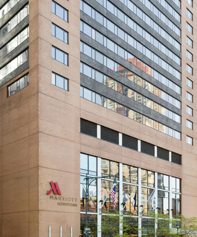 New York Marriott Downtown hotel hero
