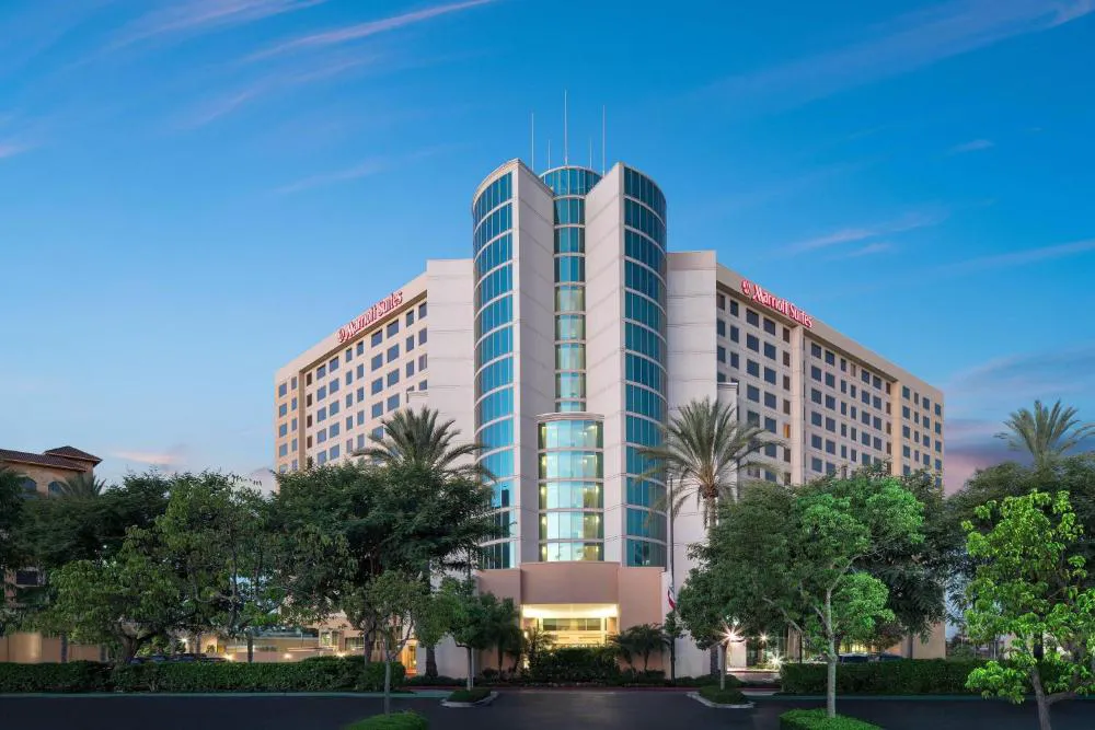 Anaheim Marriott Suites hotel hero