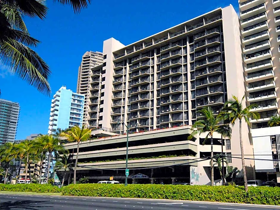 Aqua Palms Waikiki hotel hero