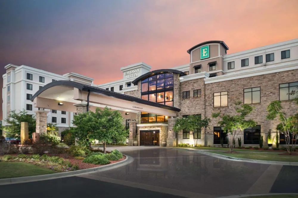 Embassy Suites by Hilton Fayetteville Fort Bragg hotel hero