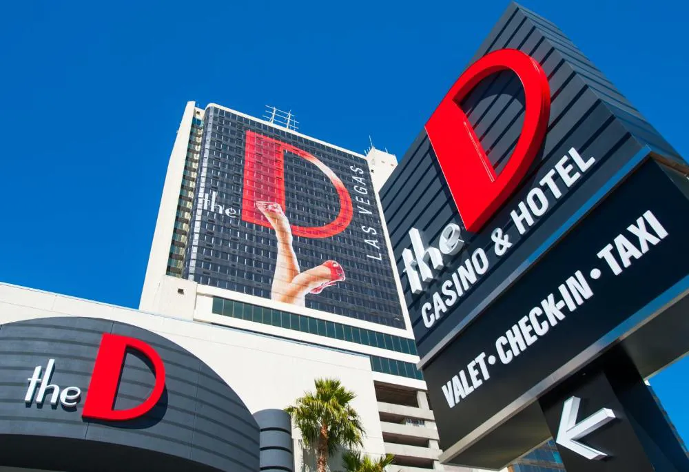 the D Las Vegas hotel hero
