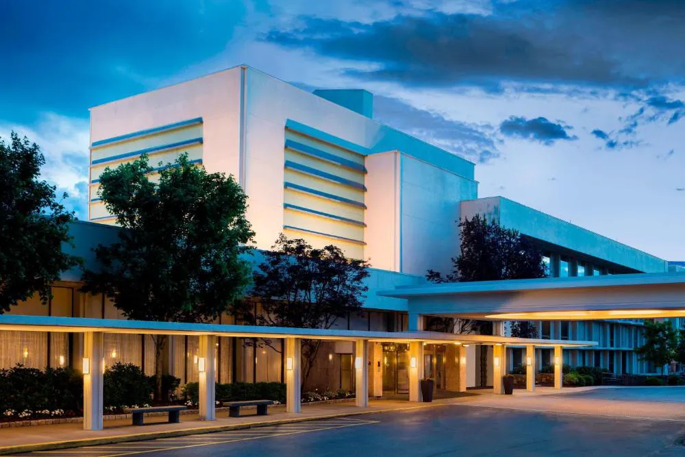 Boston Marriott Newton hotel hero