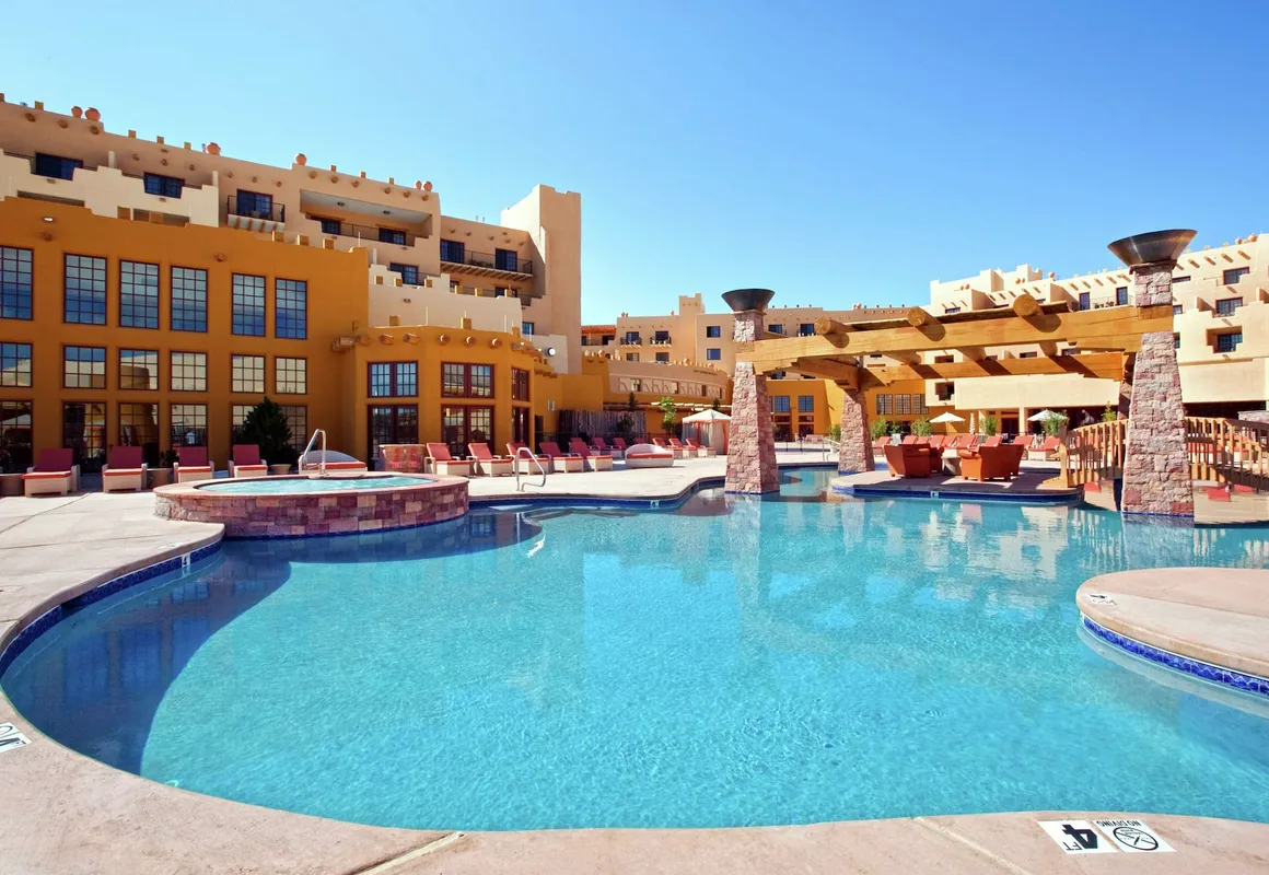 Hilton Santa Fe Buffalo Thunder hotel hero