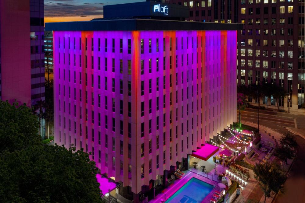 Aloft Orlando Downtown hotel hero