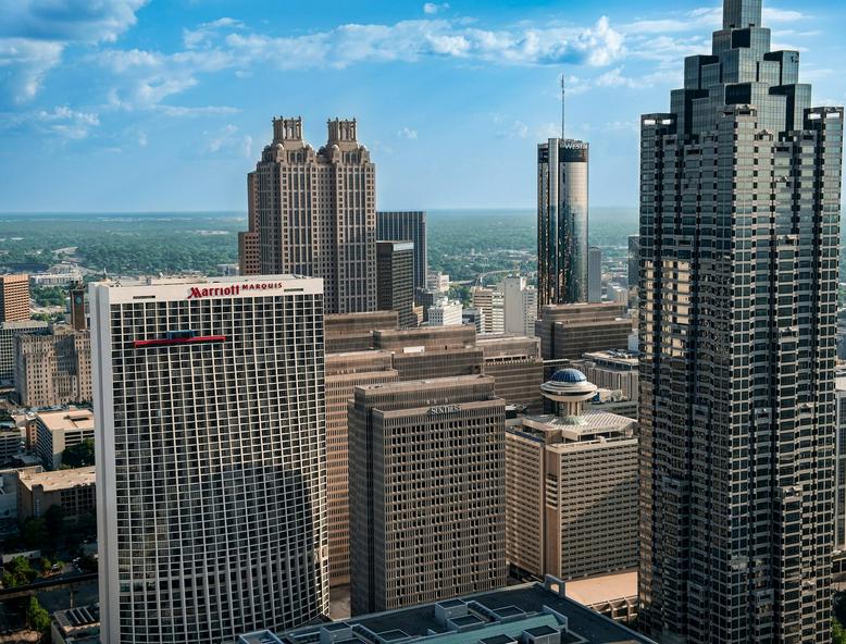 Atlanta Marriott Marquis hotel detail image 1