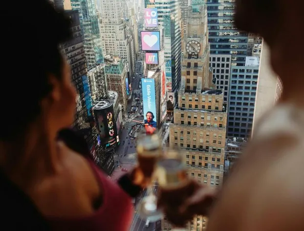 New York Marriott Marquis hotel detail image 3