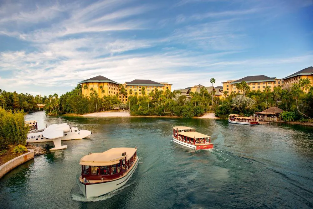 Universal’s Loews Royal Pacific Resort hotel hero