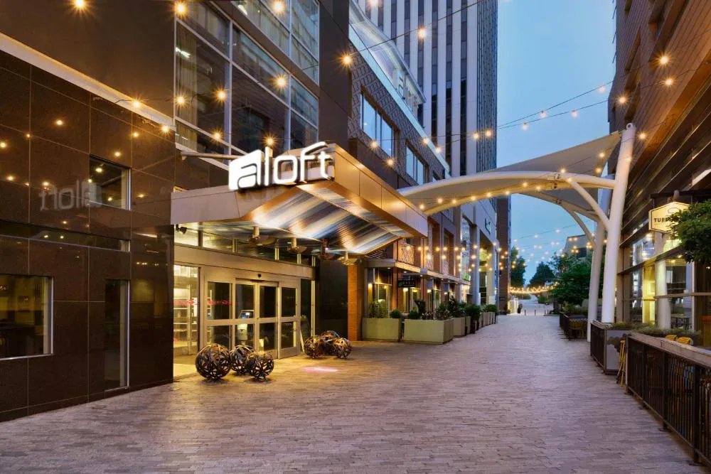 Aloft Greenville Downtown hotel hero