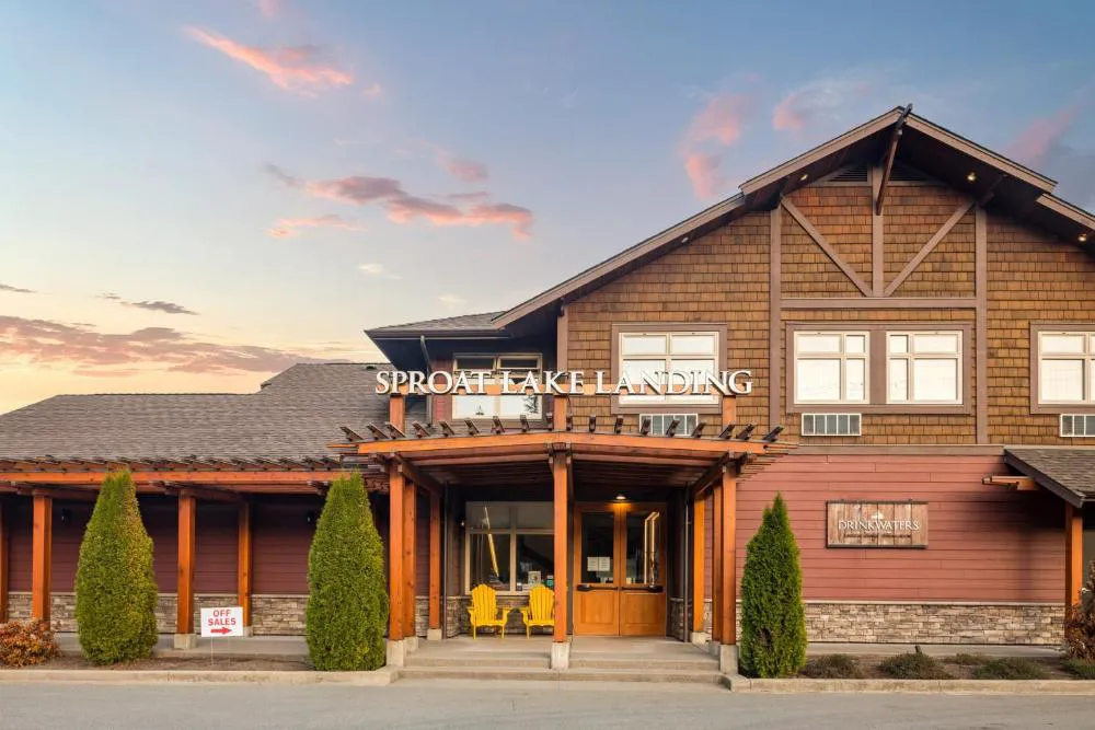 Sproat Lake Landing Resort hotel hero