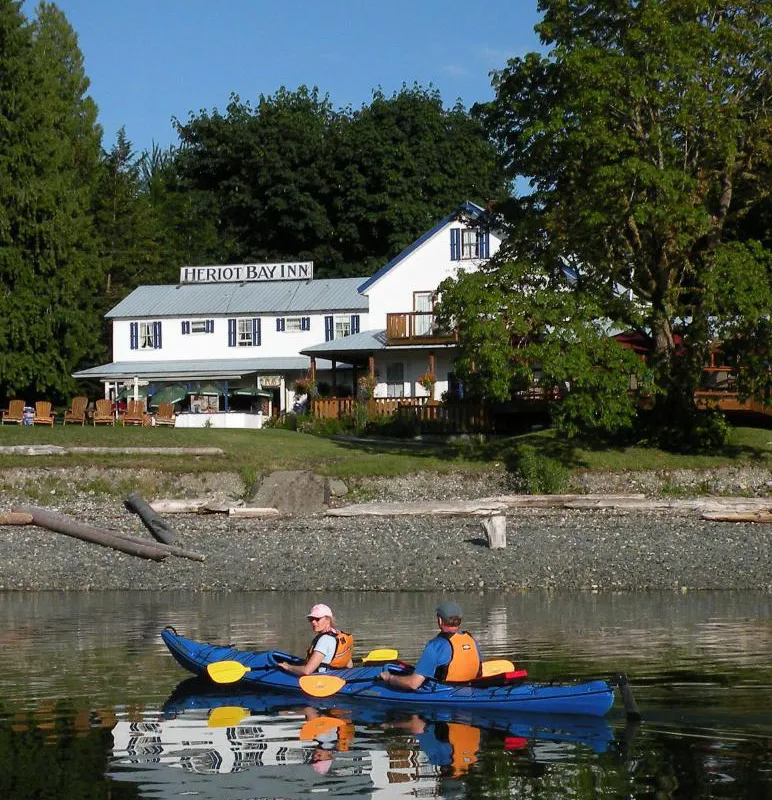 Heriot Bay Inn hotel hero