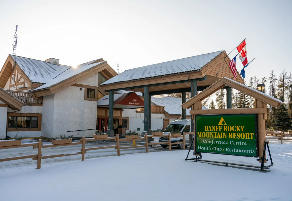 Banff Rocky Mountain Resort hotel hero