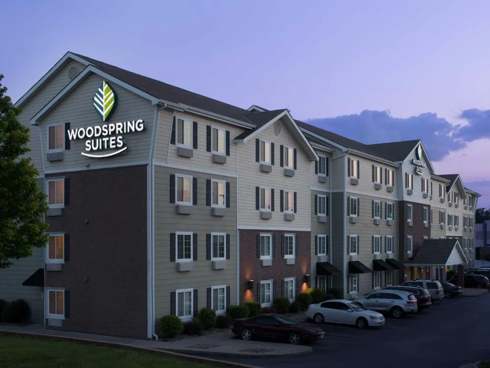 WoodSpring Suites Kansas City Liberty hotel hero