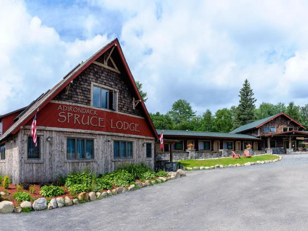 Adirondack Spruce Lodge hotel hero