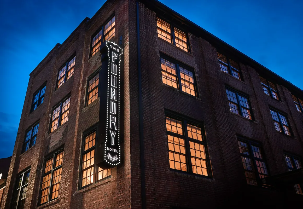 The Foundry Hotel Asheville, Curio Collection by Hilton hotel hero