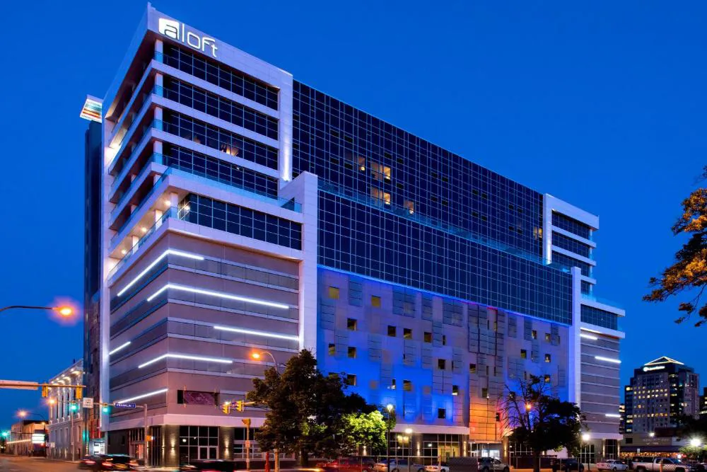 Aloft Buffalo Downtown hotel hero