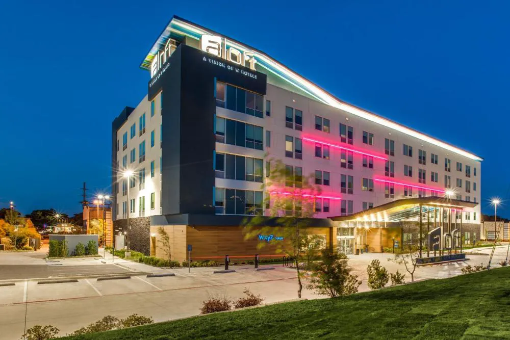 Aloft Dallas Arlington Entertainment District hotel hero