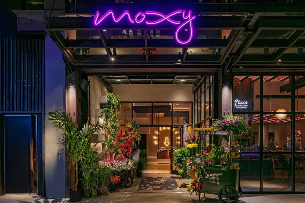 Moxy NYC Chelsea hotel hero