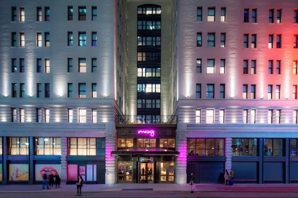 Moxy NYC Times Square hotel hero