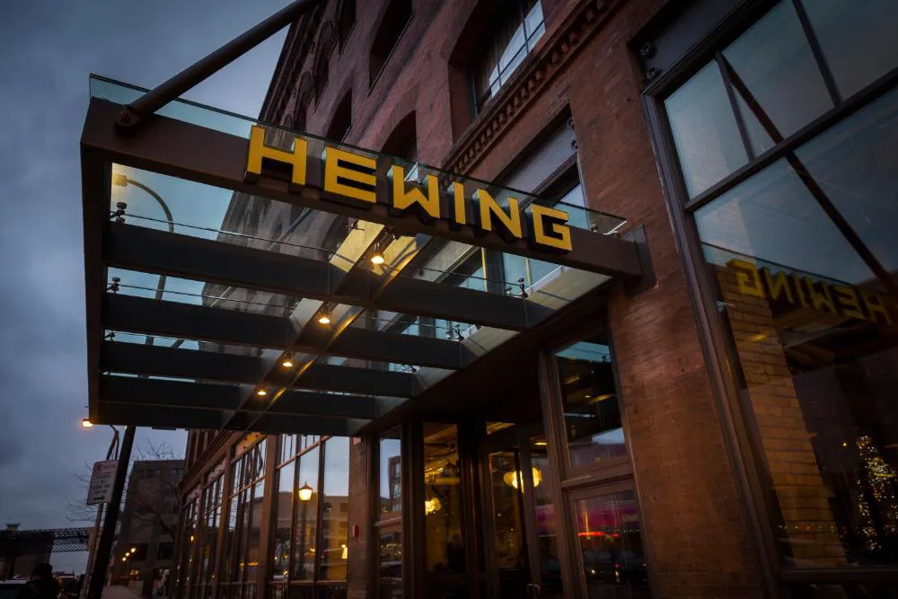 Hewing Hotel hotel hero