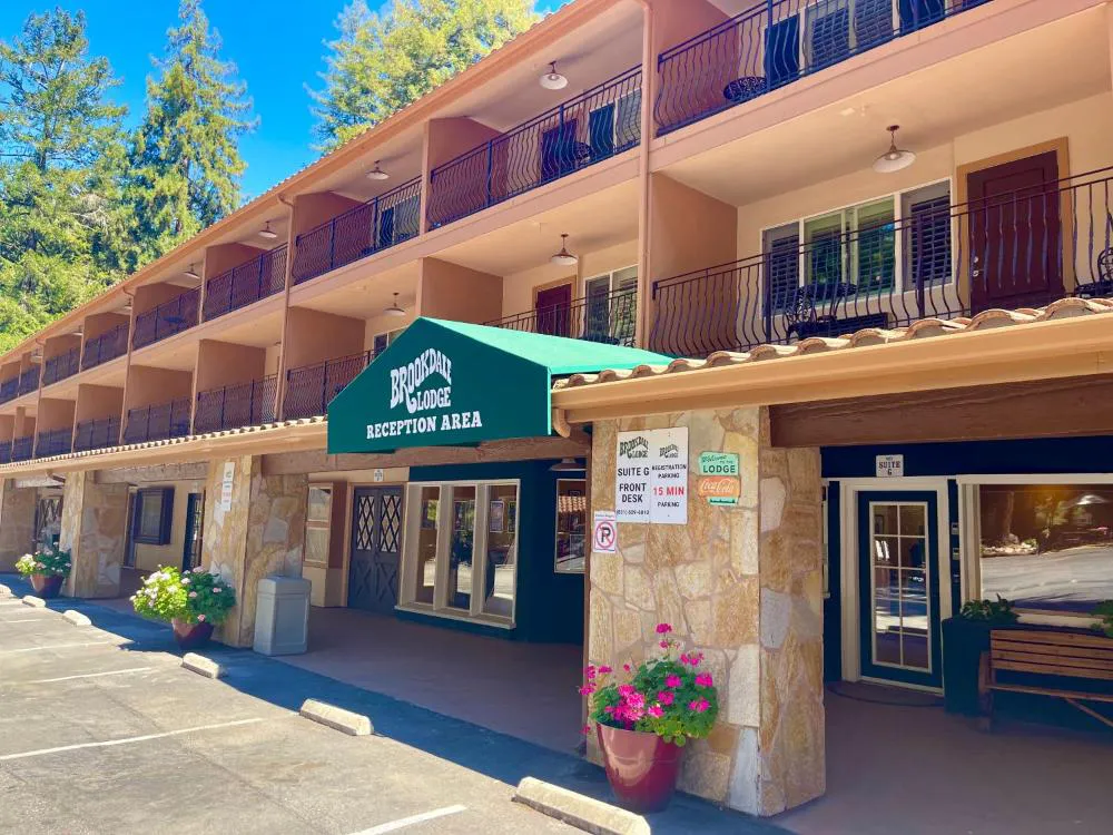 The Historic Brookdale Lodge Santa Cruz Mountains hotel hero