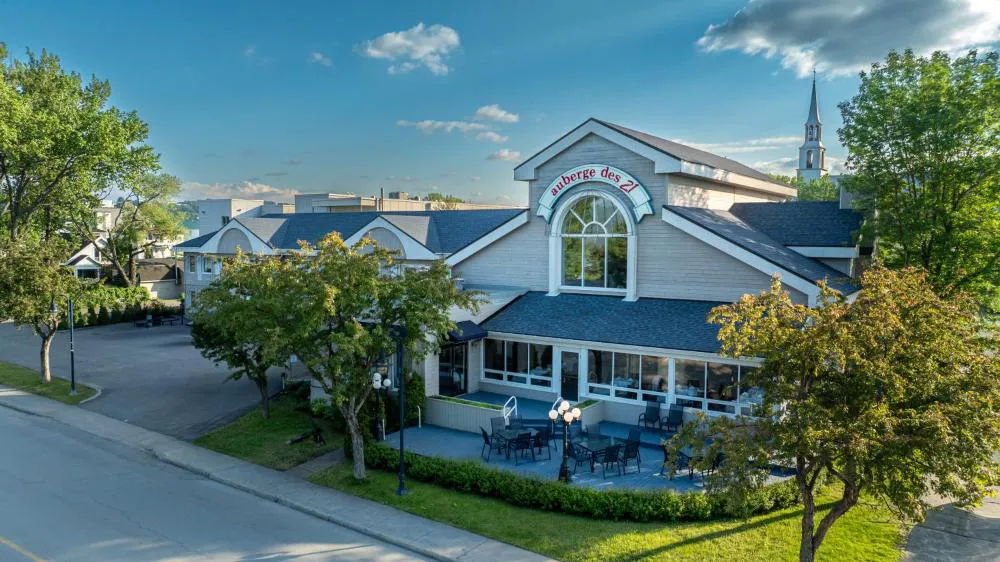 Auberge des 21 hotel hero