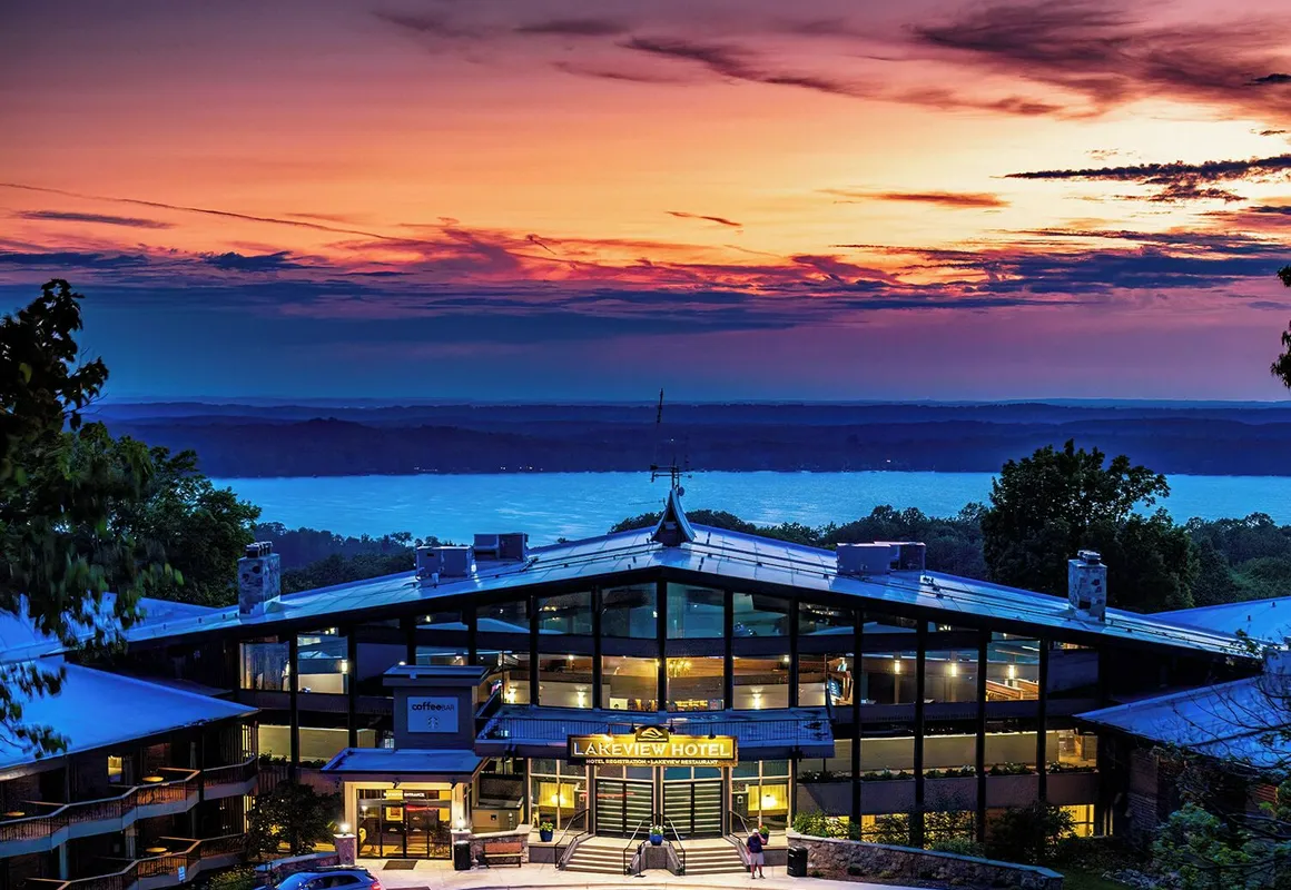 The Lakeview Hotel, Shanty Creek Resort hotel hero