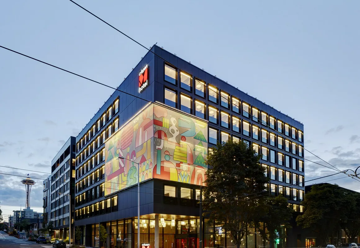 citizenM Seattle South Lake Union hotel hero