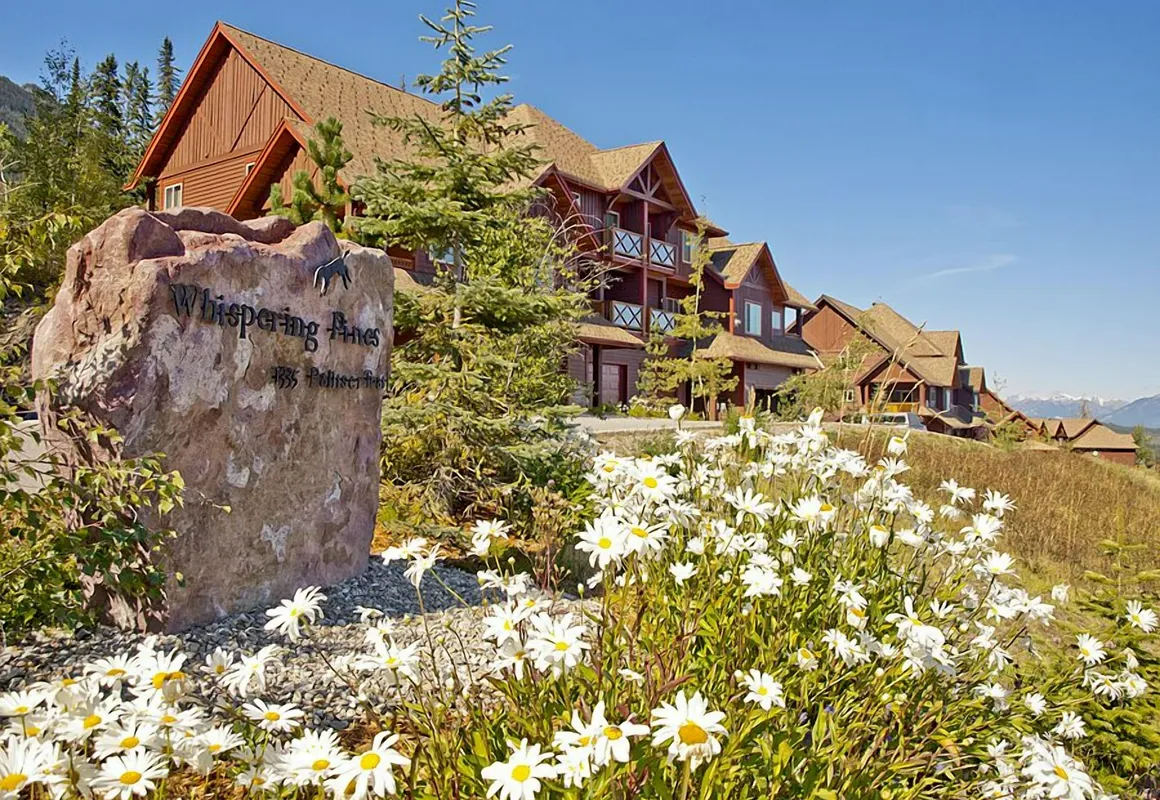 Whispering Pines hotel hero