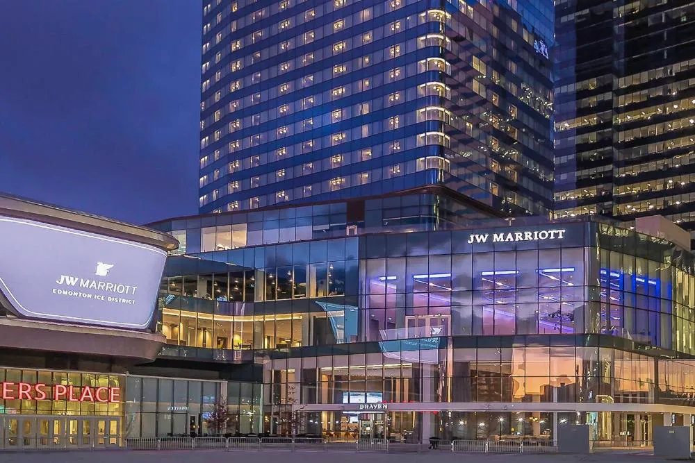 JW Marriott Edmonton ICE District hotel hero