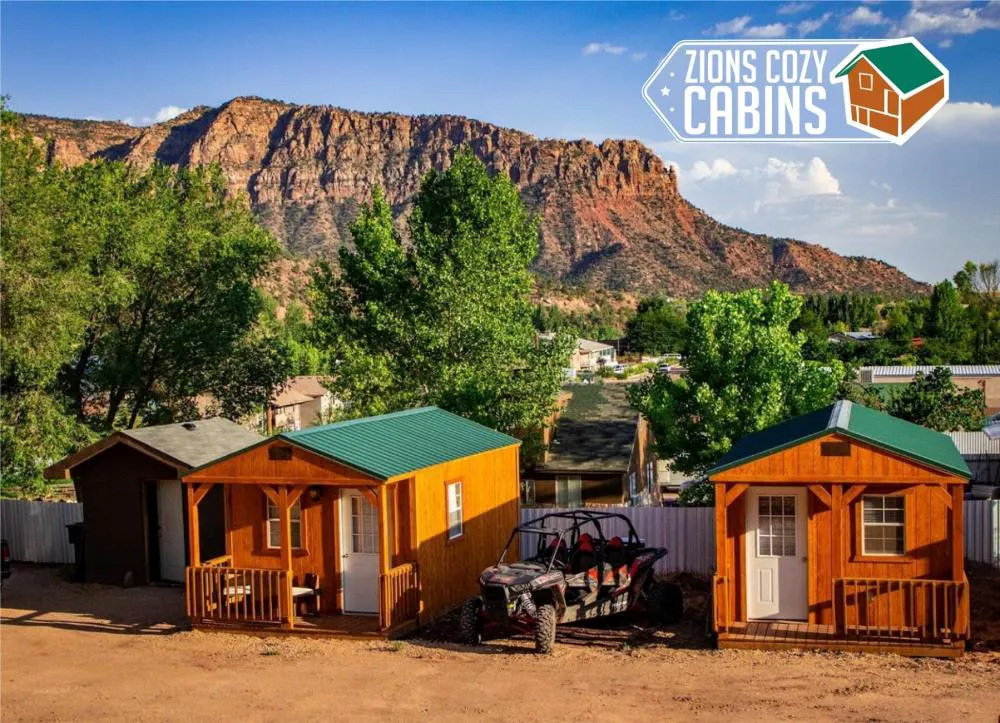 Zion's Cozy Cabins hotel hero